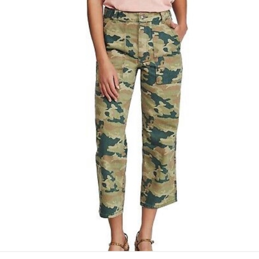 Free people we the free camo fatigue high waisted - Picture 3 of 9